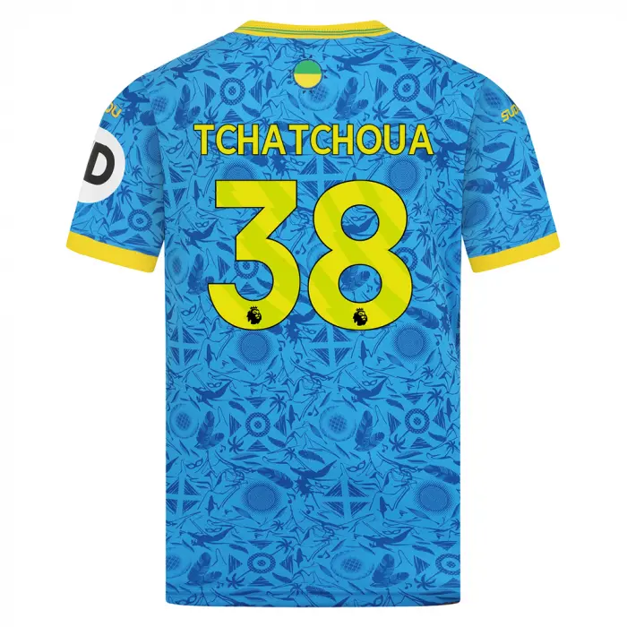 Wolverhampton Wanderers Kits Shop | 2025-26 Wolves Third Shirt – Junior TCHATCHOUA 38 Wolves Jerseys and Gear